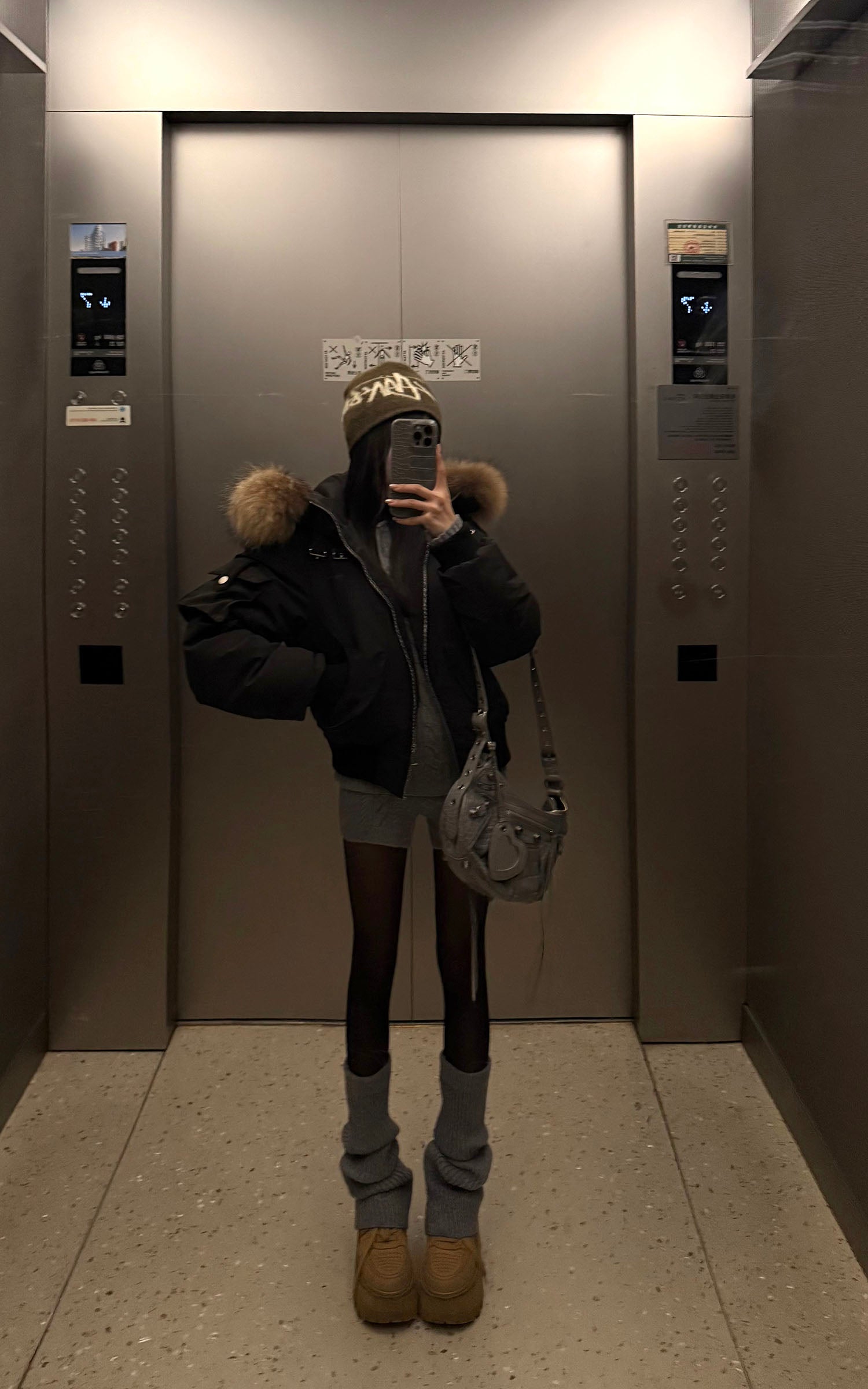 WARDEN EDGE Cable Knit Sweater &amp; Shorts Set with Matching Leg Warmers