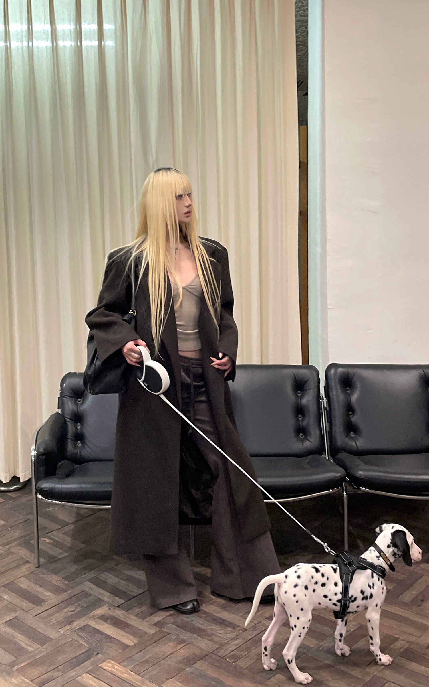 Rase le sol ウールロングコート