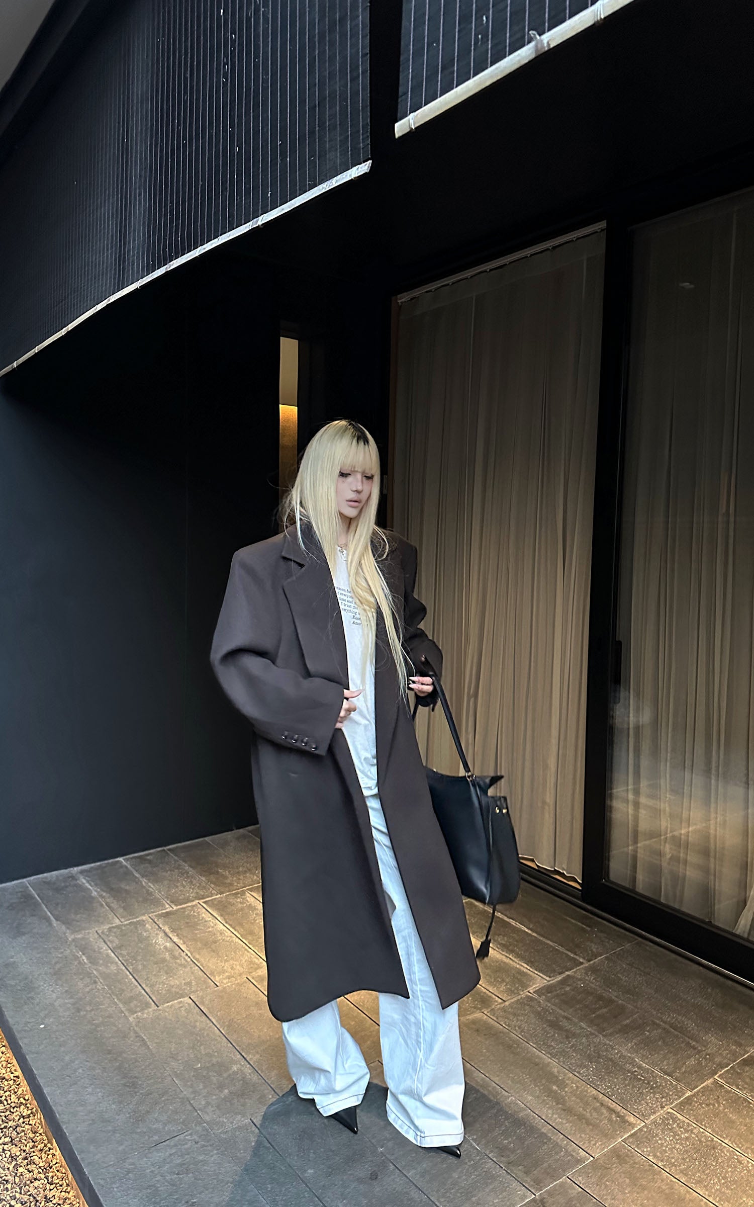 Rase le sol ウールロングコート