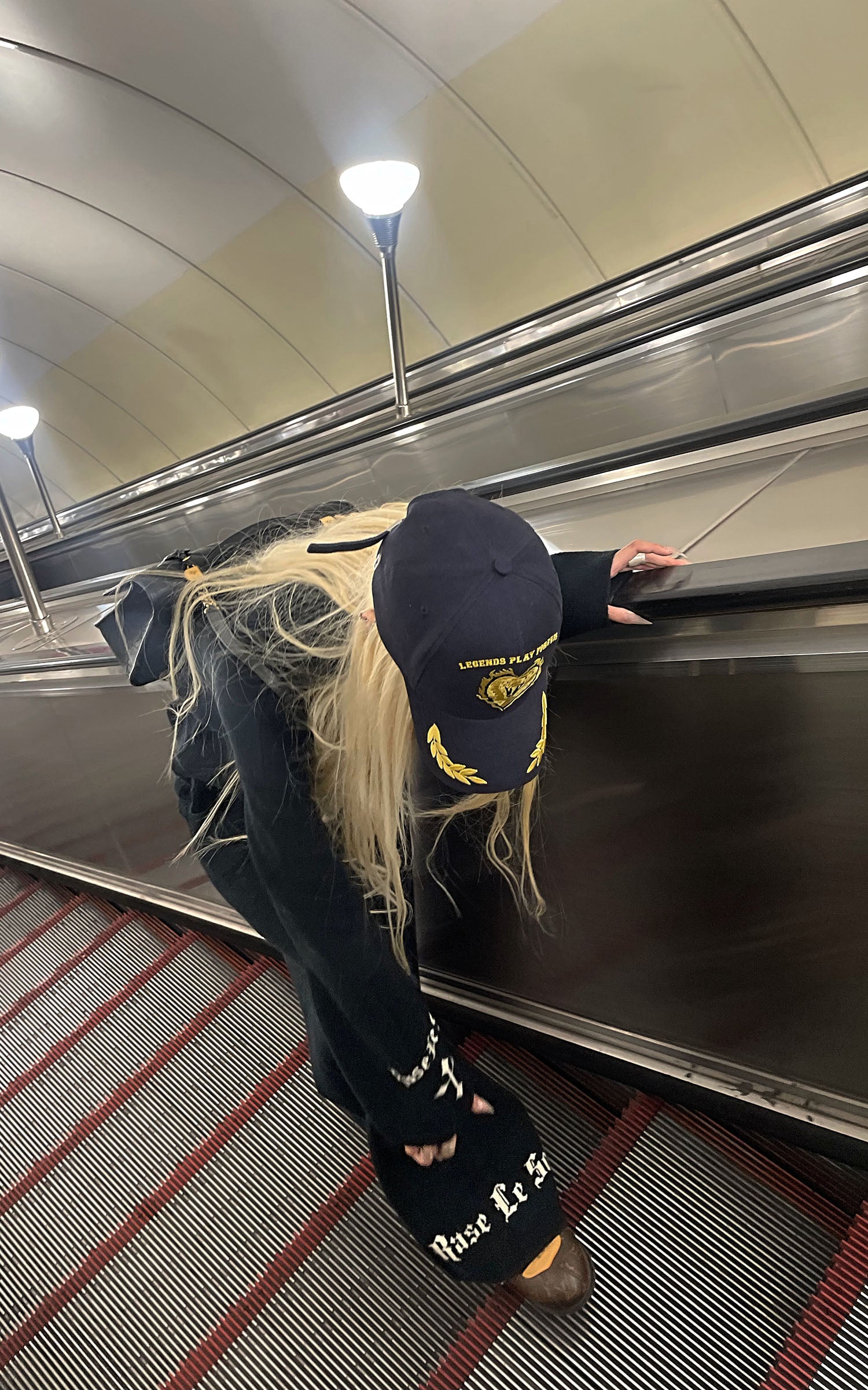 Rase le sol ウールニットセーター ワイドレッグパンツセット