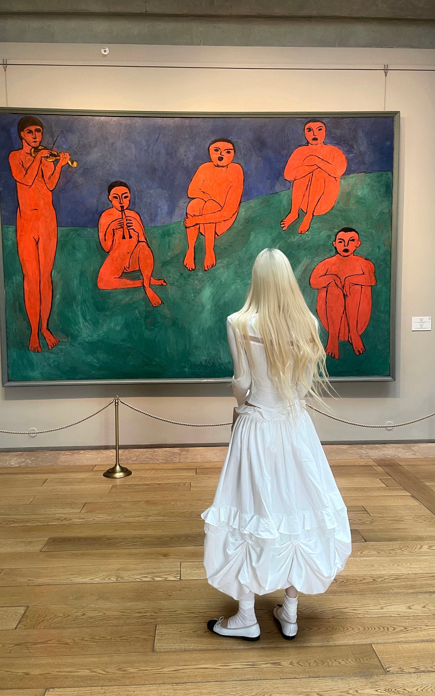 Rase le sol Lace Panel Corset Top