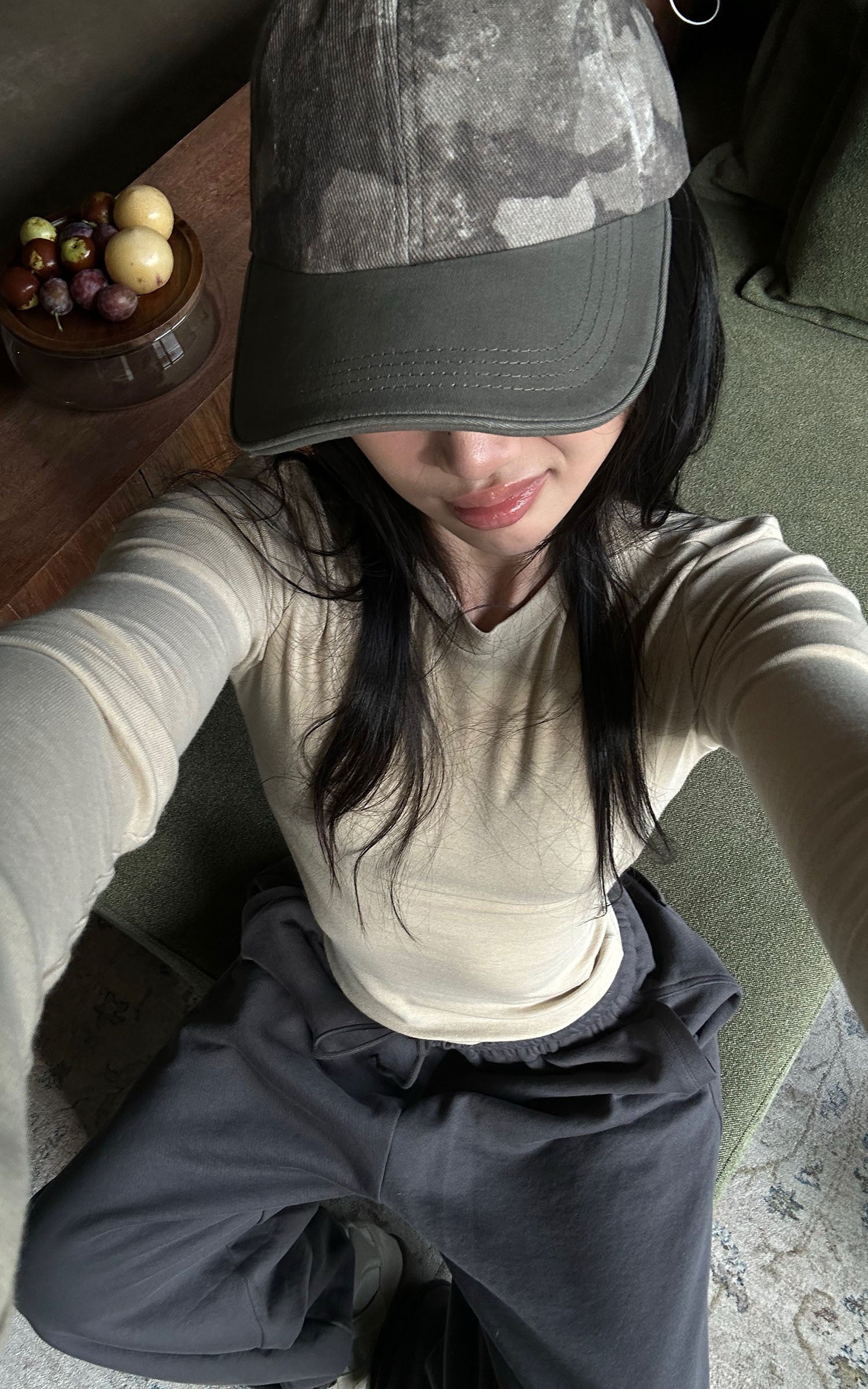 ROVENTE Fitted Long-Sleeve Stretch Tee