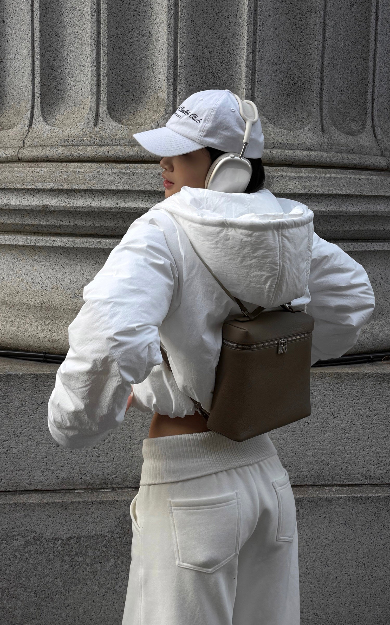 ROVENTE 하이 라이즈 와이드 레그 팬츠