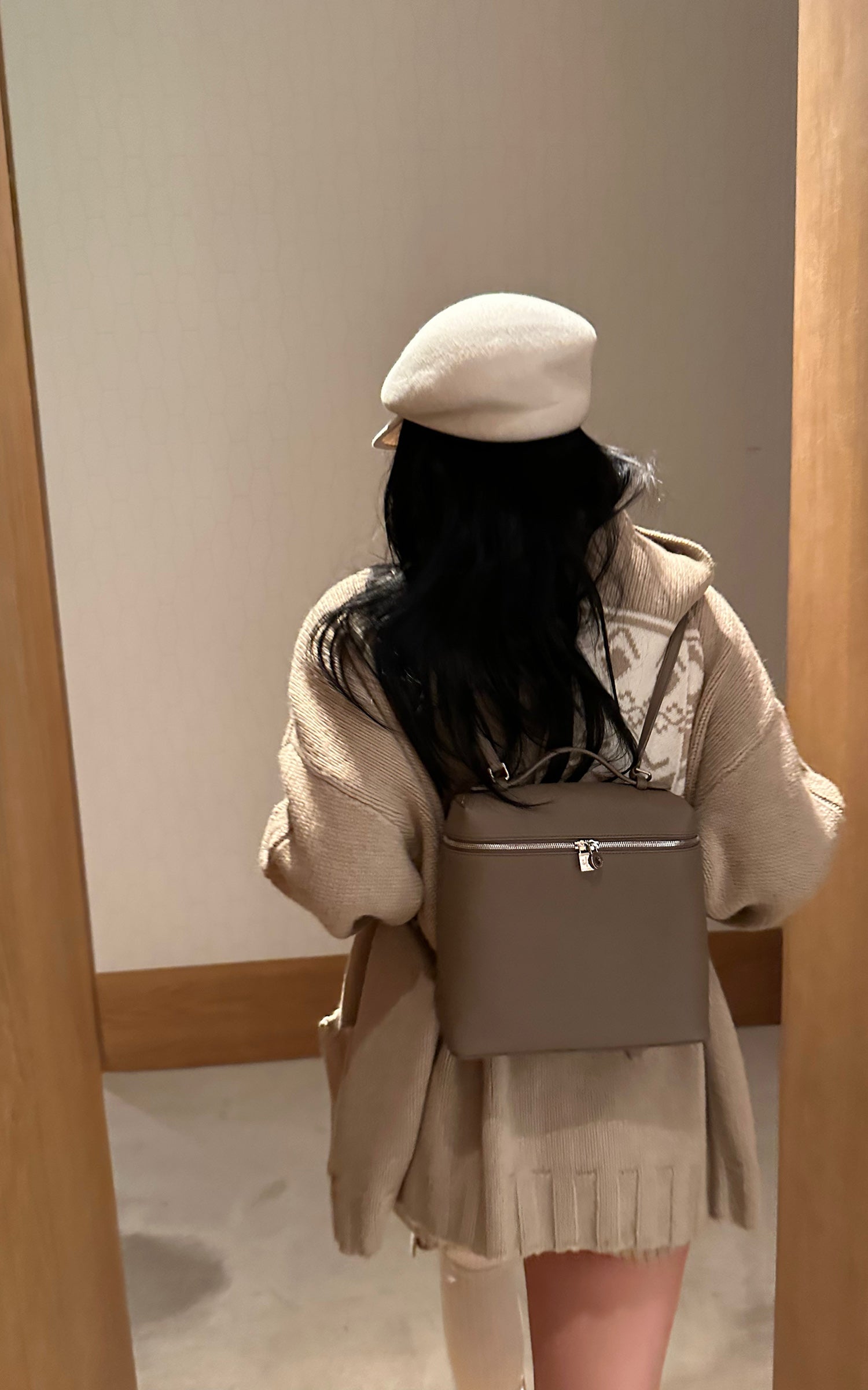 ROVENTE Nordic Jacquard Knit Cardigan Shorts and Scarf Set