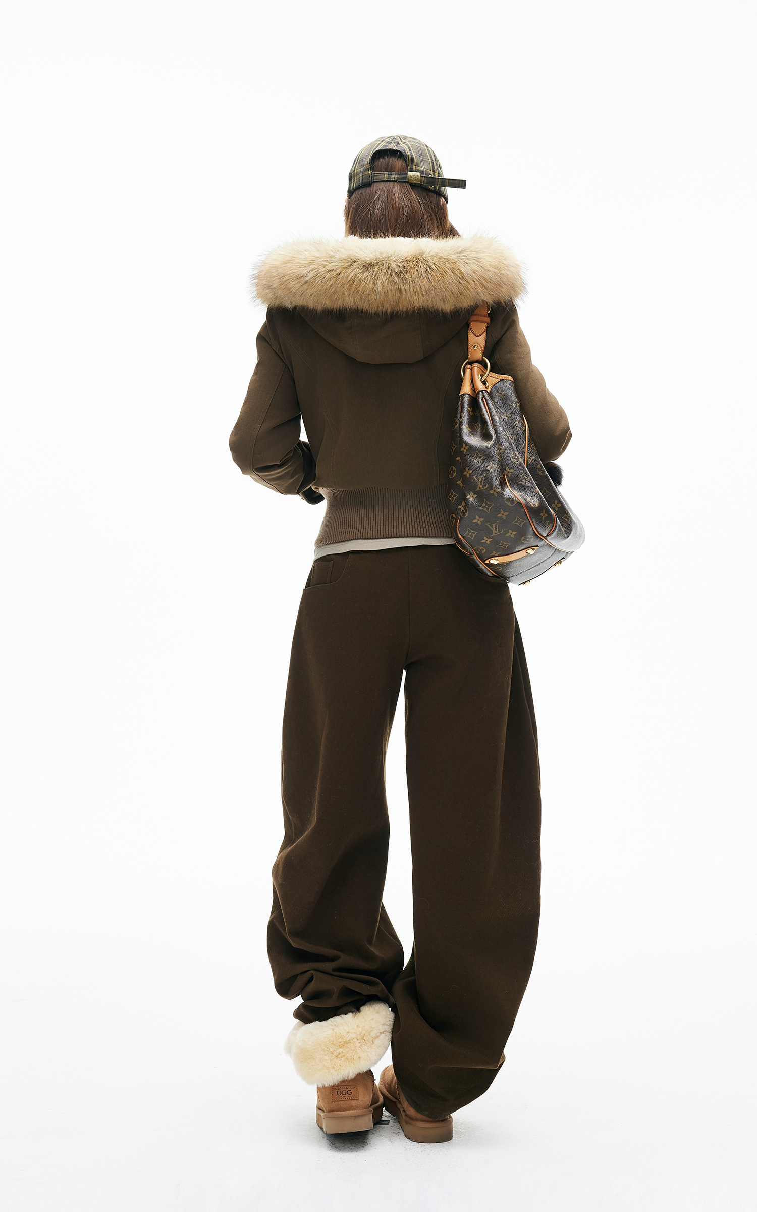 IAMXIAA Relaxed Wide Leg Casual Pants