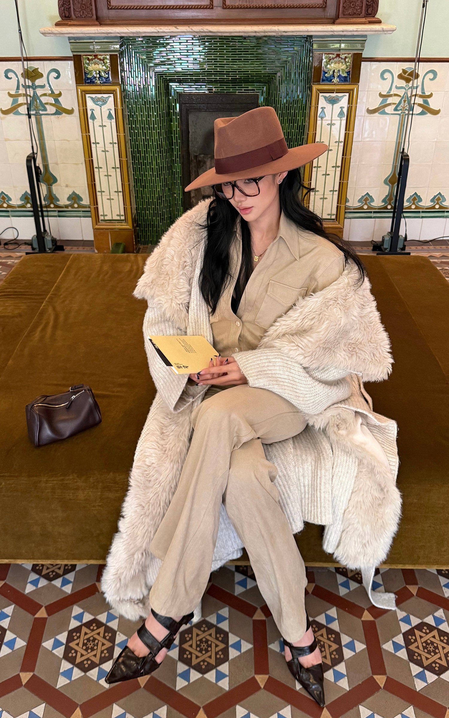 ROVENTE Cropped Utility Shirt