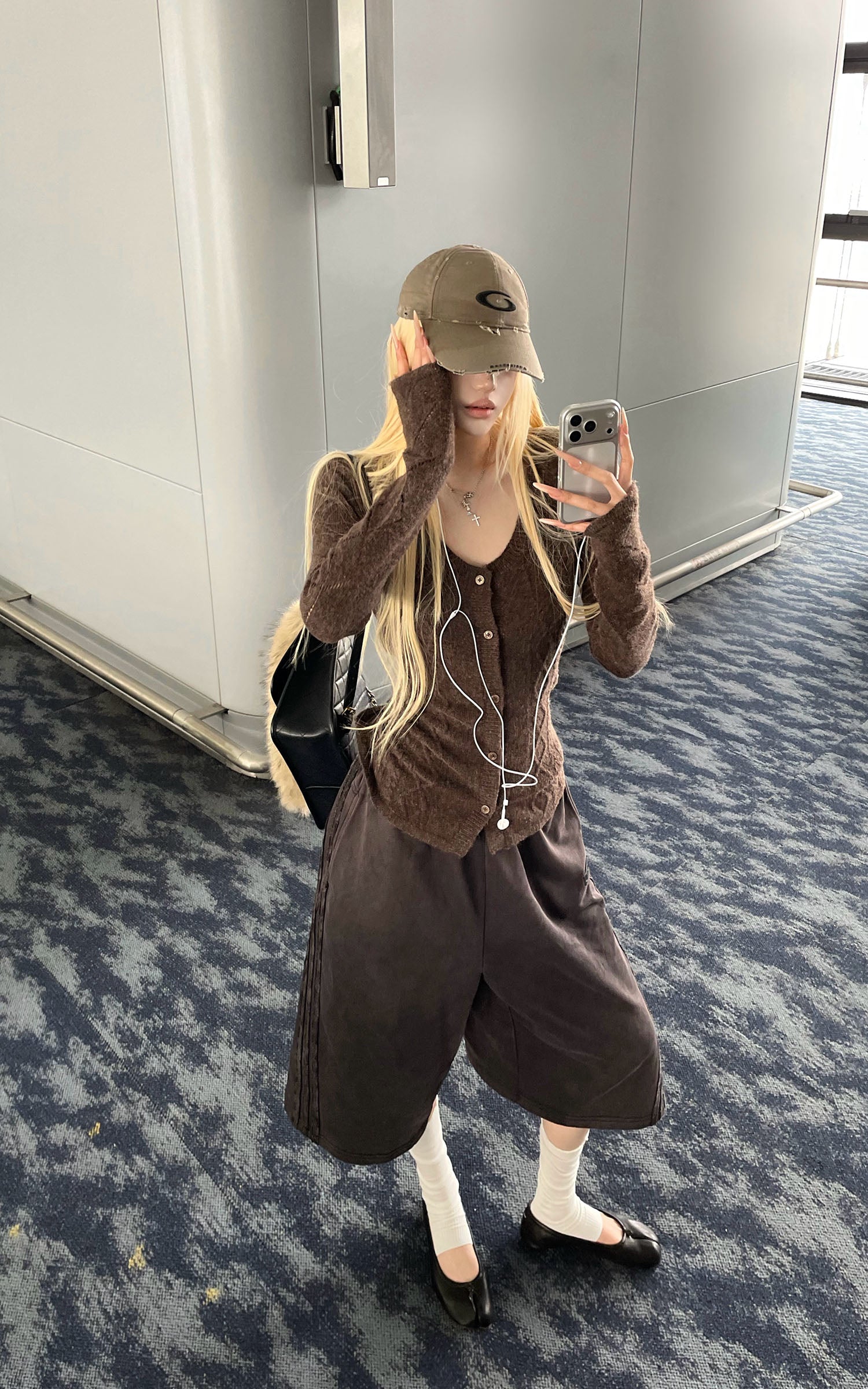 Rase le sol 워시드 루즈핏 스트레이트 반바지