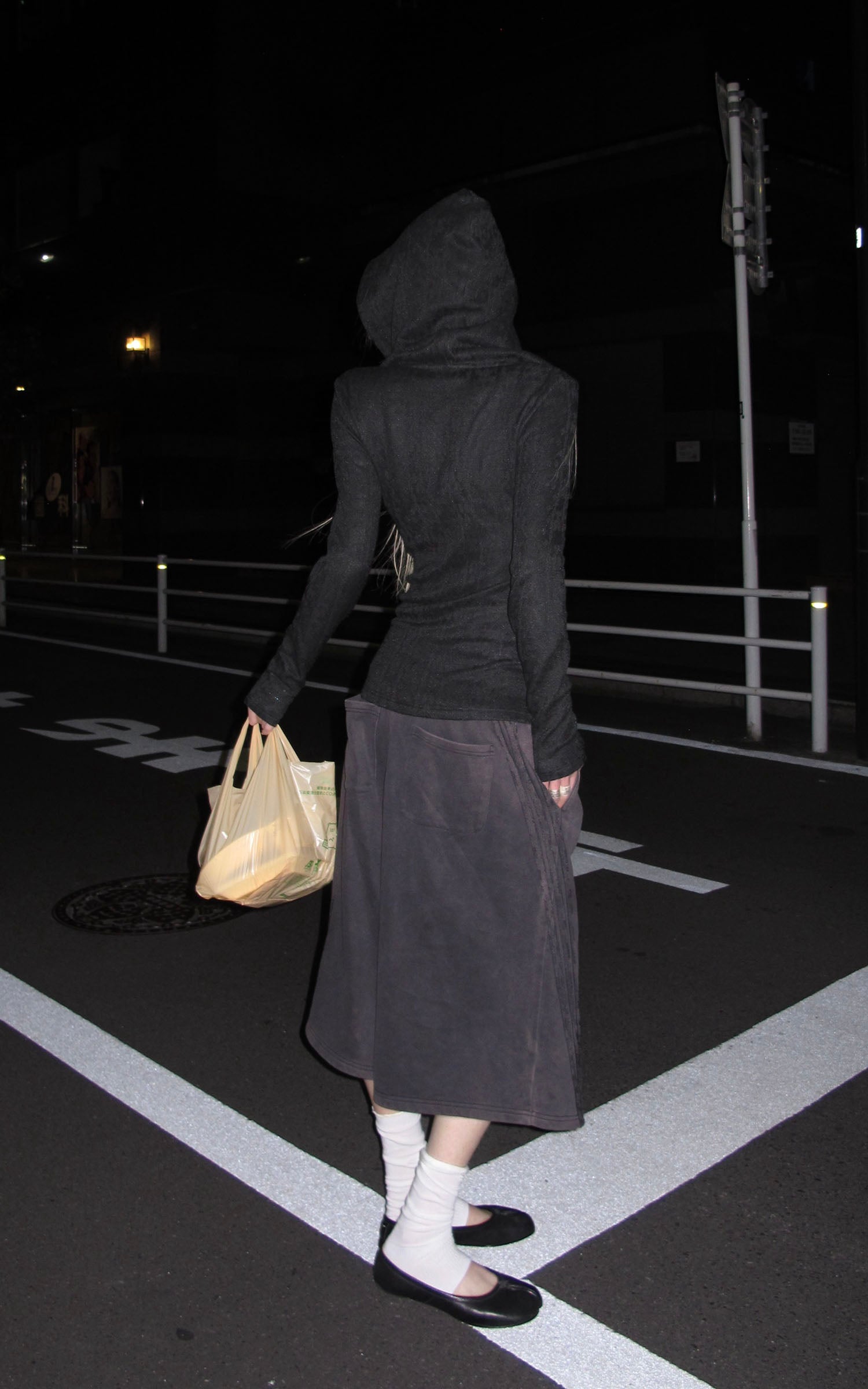 Rase le sol 워시드 루즈핏 스트레이트 반바지