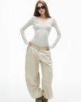 IAMXIAA Relaxed Drawstring Lounge Pants