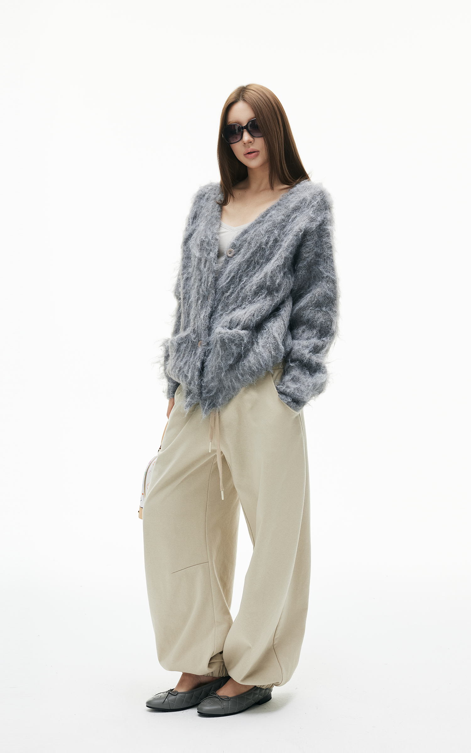 IAMXIAA Relaxed Drawstring Lounge Pants