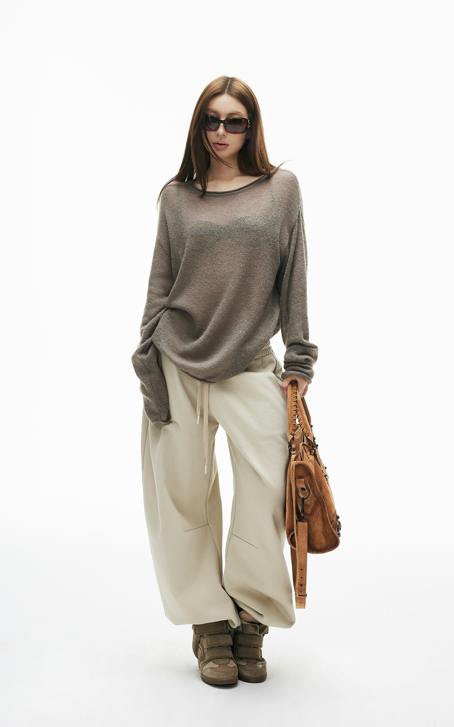 IAMXIAA Relaxed Drawstring Lounge Pants