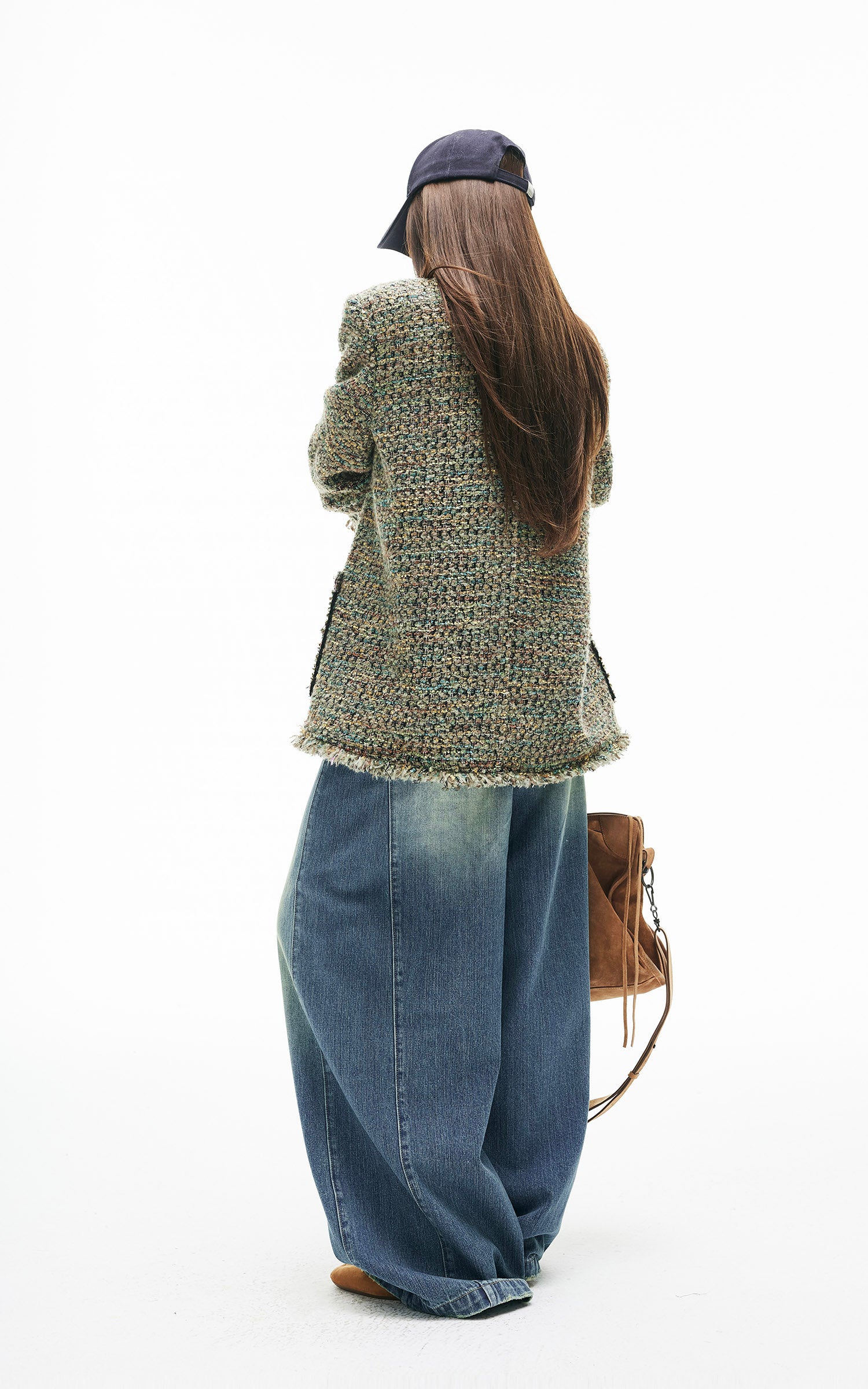 IAMXIAA Vintage Wide-Leg Denim Jeans