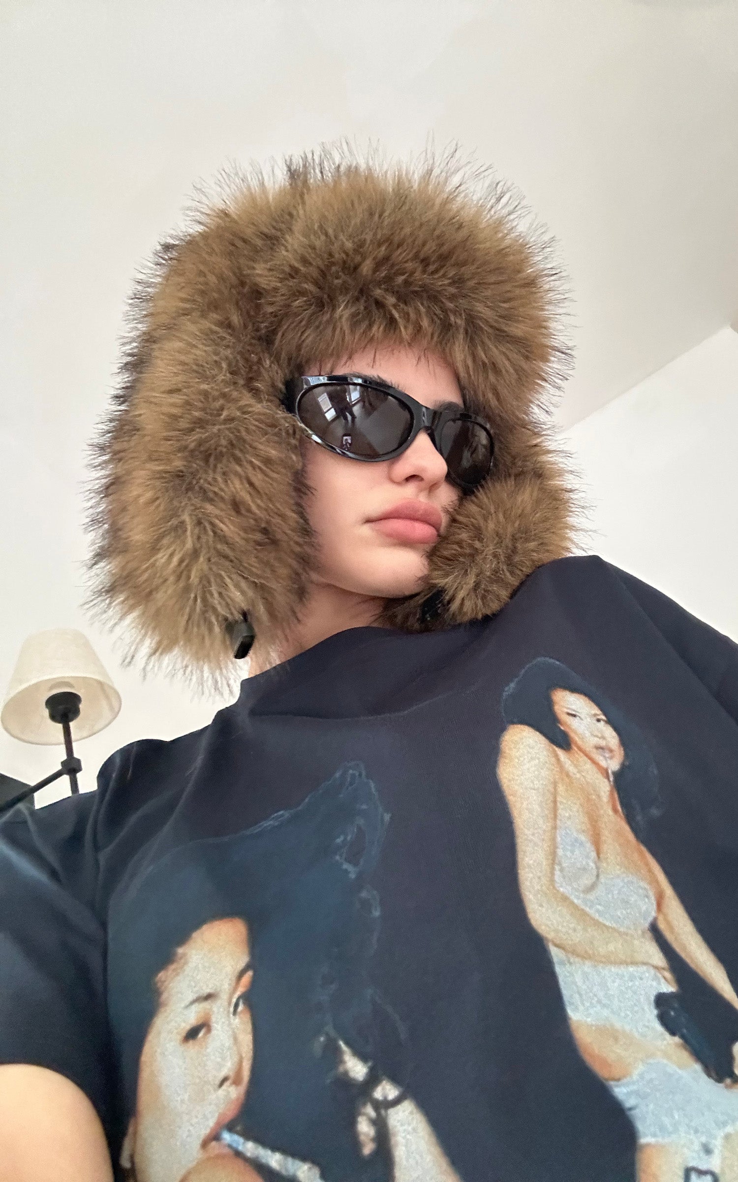 0122STEPLL Robe T-shirt oversize à imprimé Graphic Muse