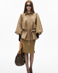 IAMXIAA Belted Relaxed Trench Jacket