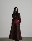 DOINDULGE Structured Panel Stand Collar Jacket