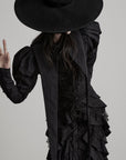 DOINDULGE Gothic Structured Panel Shirt