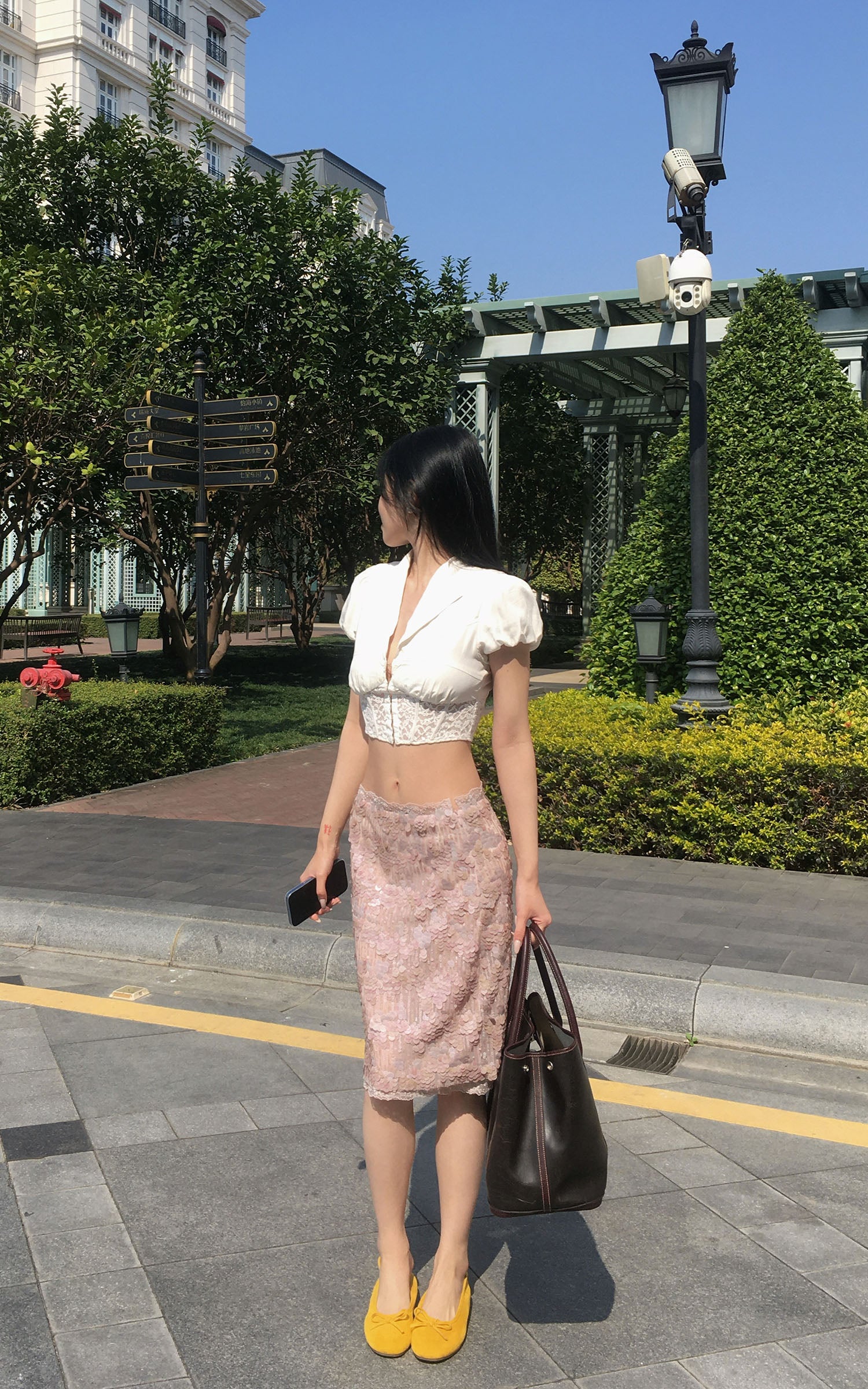 Hydrae Haut court corset en dentelle