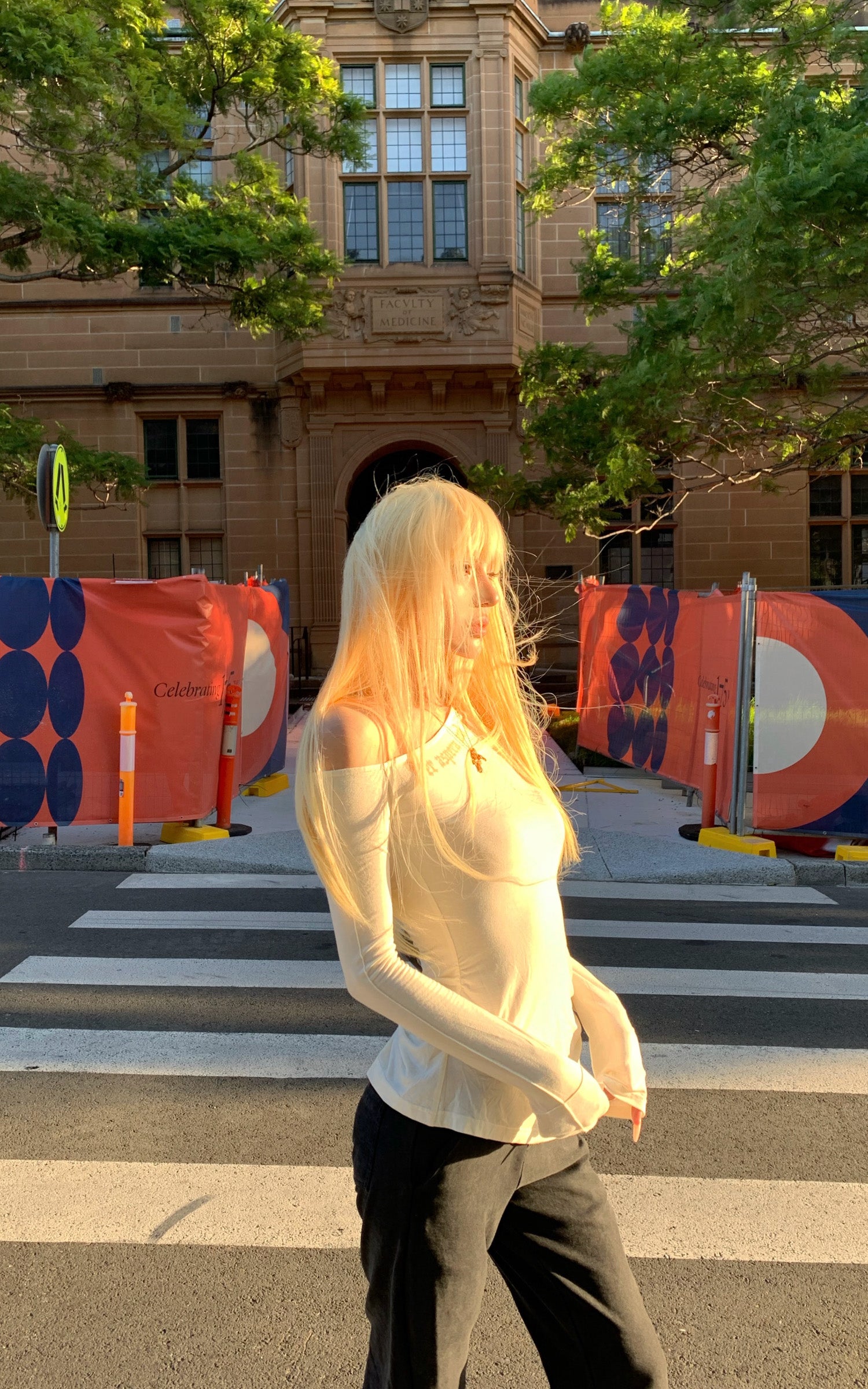 Rase le sol Asymmetric Off-Shoulder Ruched Long Sleeve Top