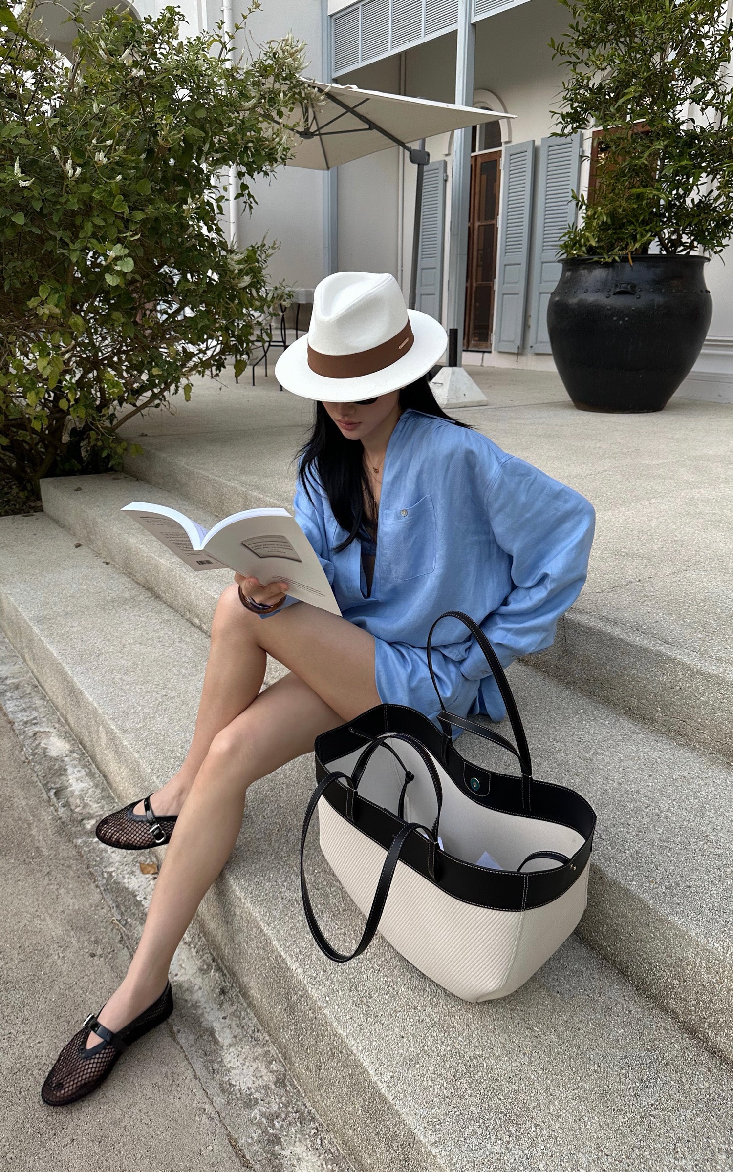 ROVENTE Relaxed Drape Shirt &amp; Drawstring Shorts Set