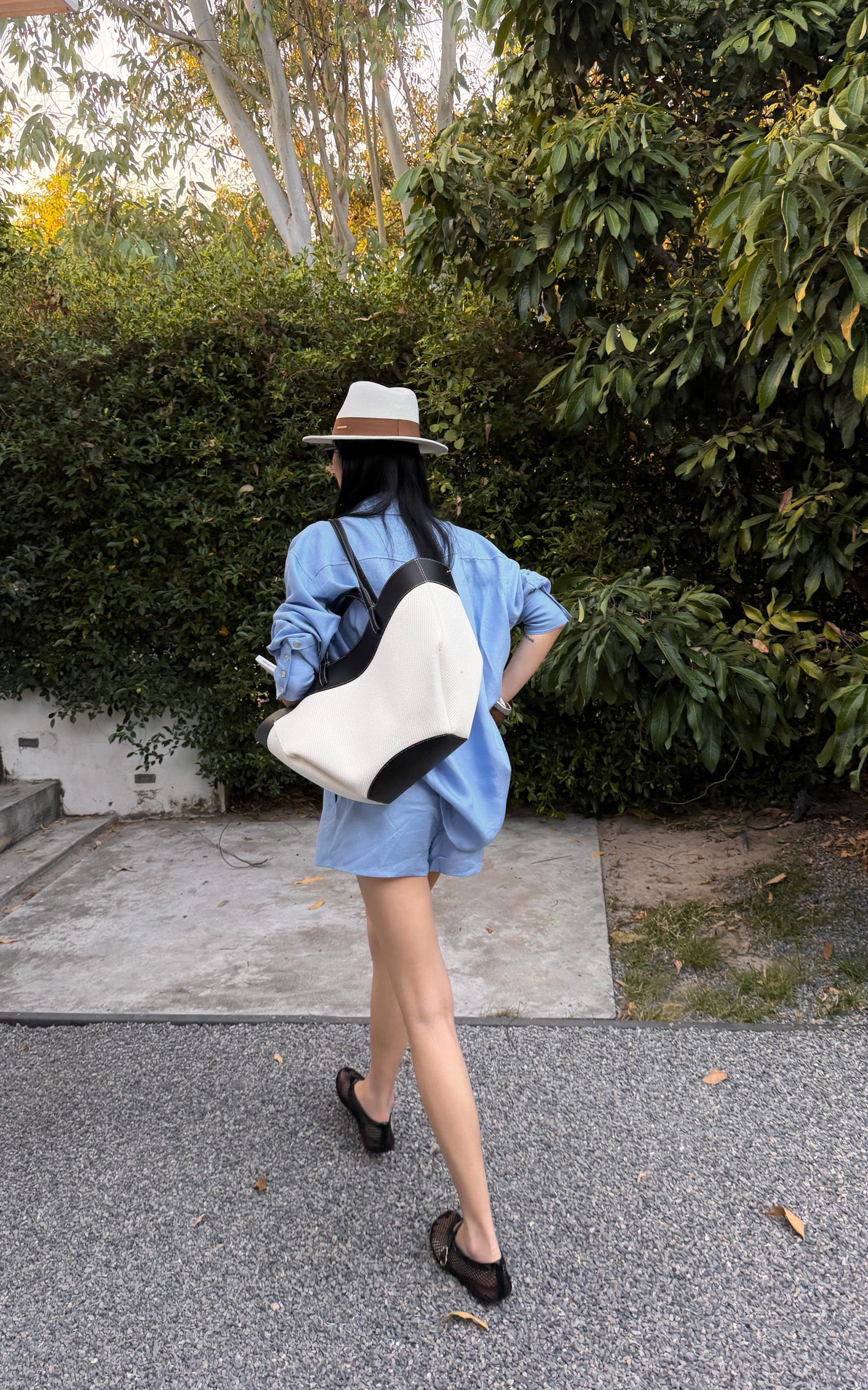 ROVENTE Relaxed Drape Shirt &amp; Drawstring Shorts Set