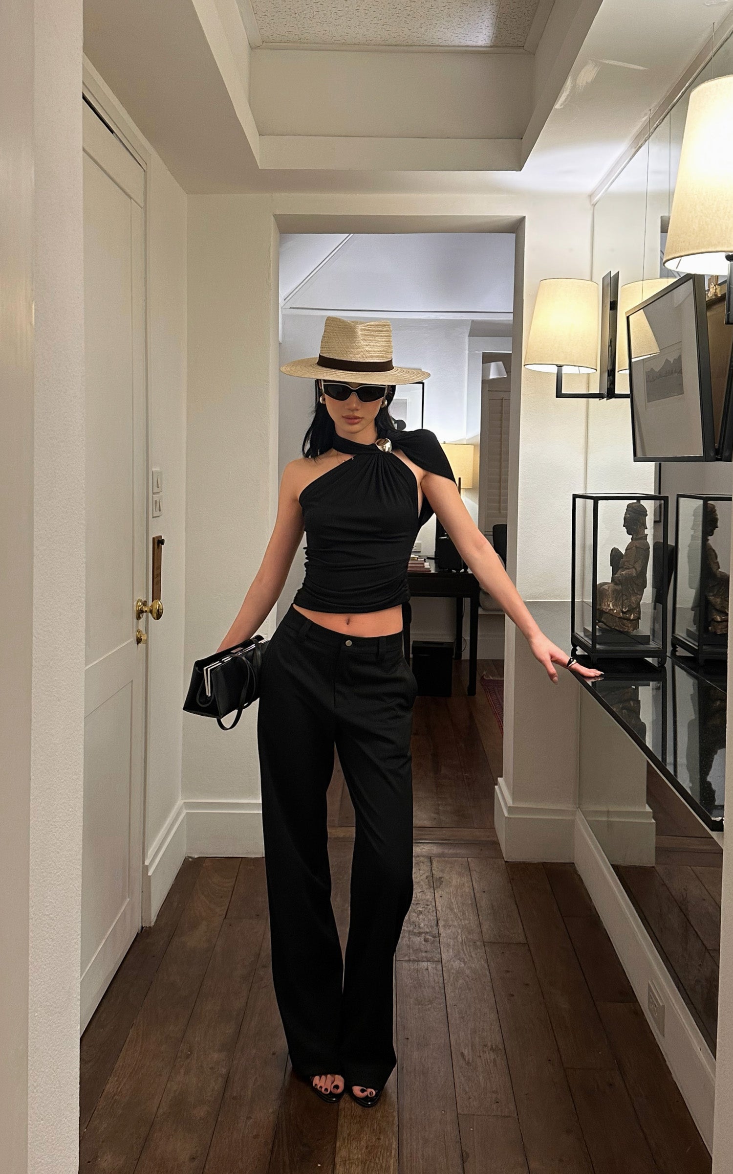 ROVENTE Pantalon de costume large sur mesure