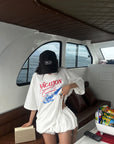 WARDEN EDGE Vacation Graphic Oversized T-Shirt