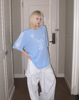 Rase Le Sol T-shirt Oversize à Logo en Maille