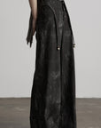 DOINDULGE Distressed Wide Leg Pants