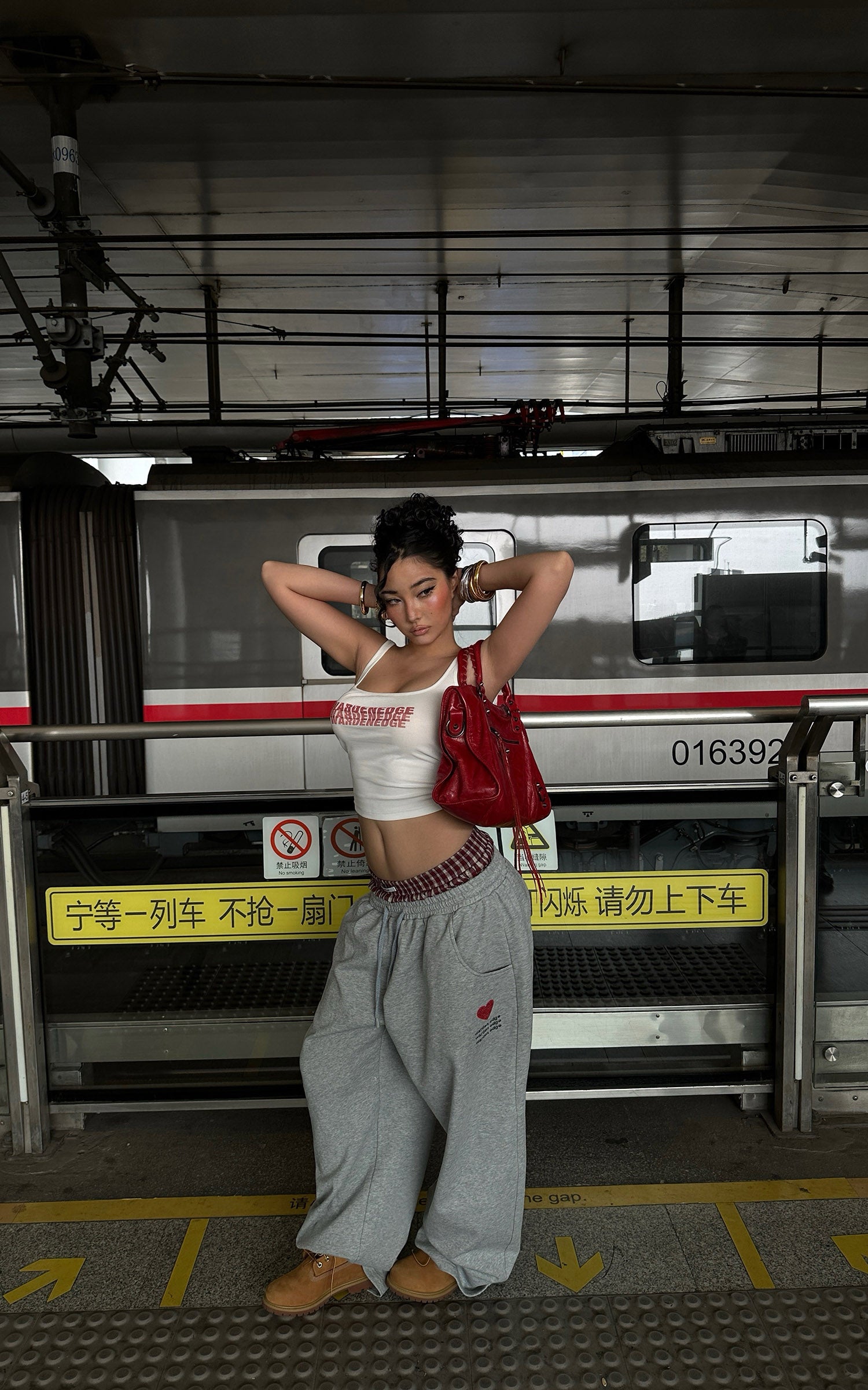WARDEN EDGE Layered Waist Loose Fit Sweatpants
