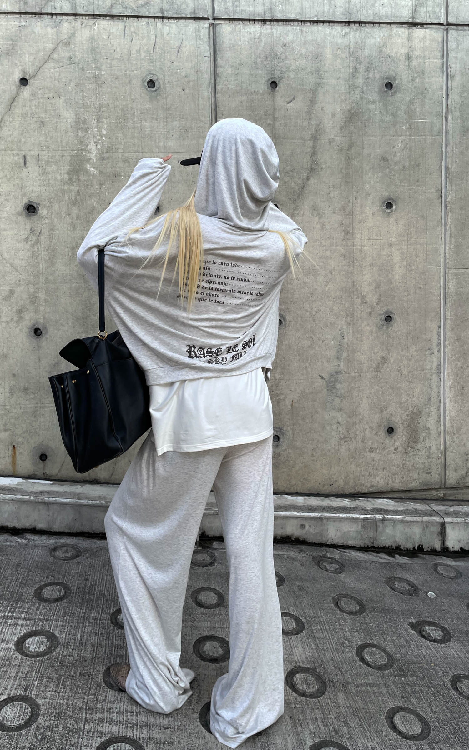 Rase Le Sol Lightweight Hoodie &amp; Wide-Leg Pants Set
