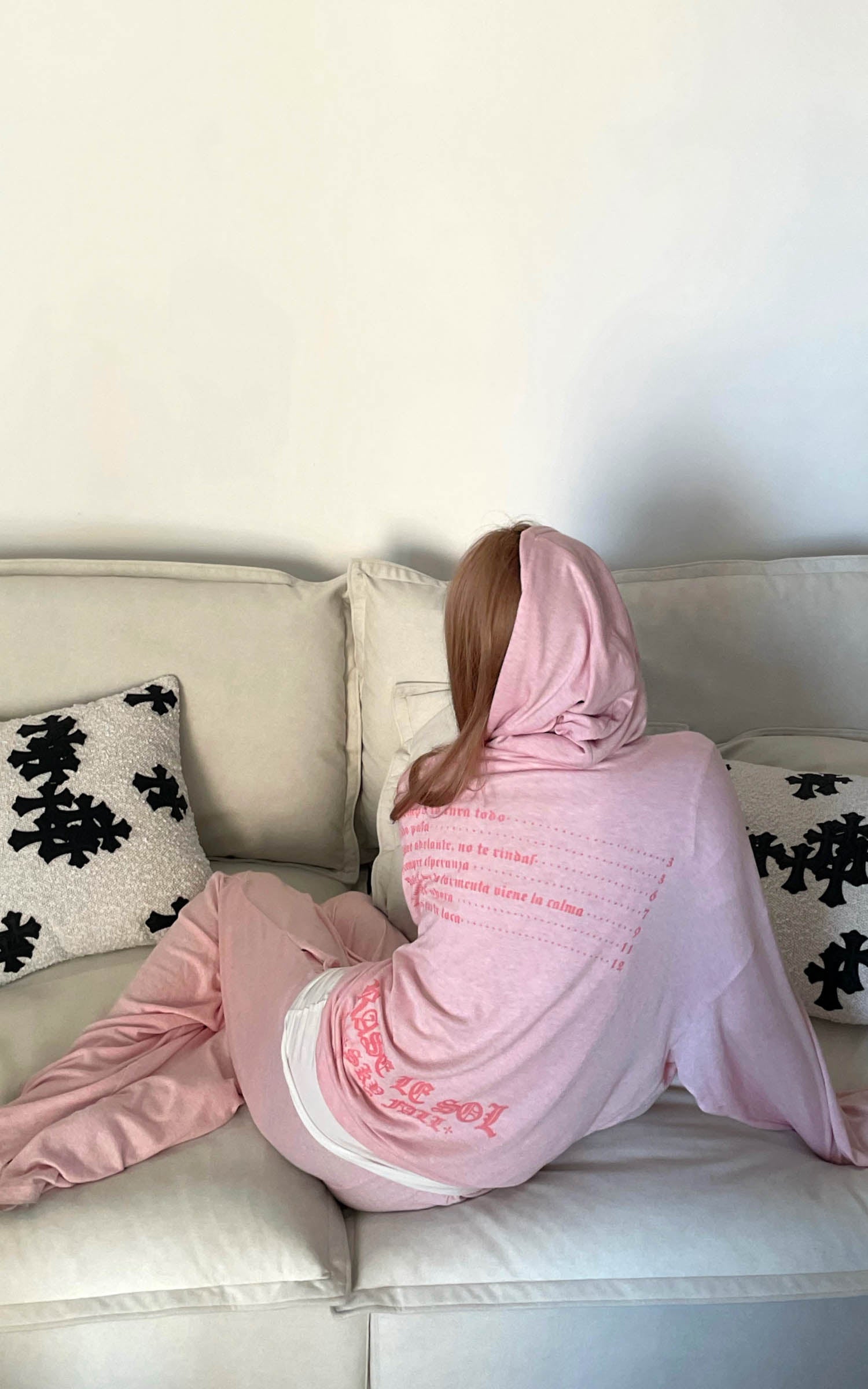 Rase Le Sol Lightweight Hoodie &amp; Wide-Leg Pants Set