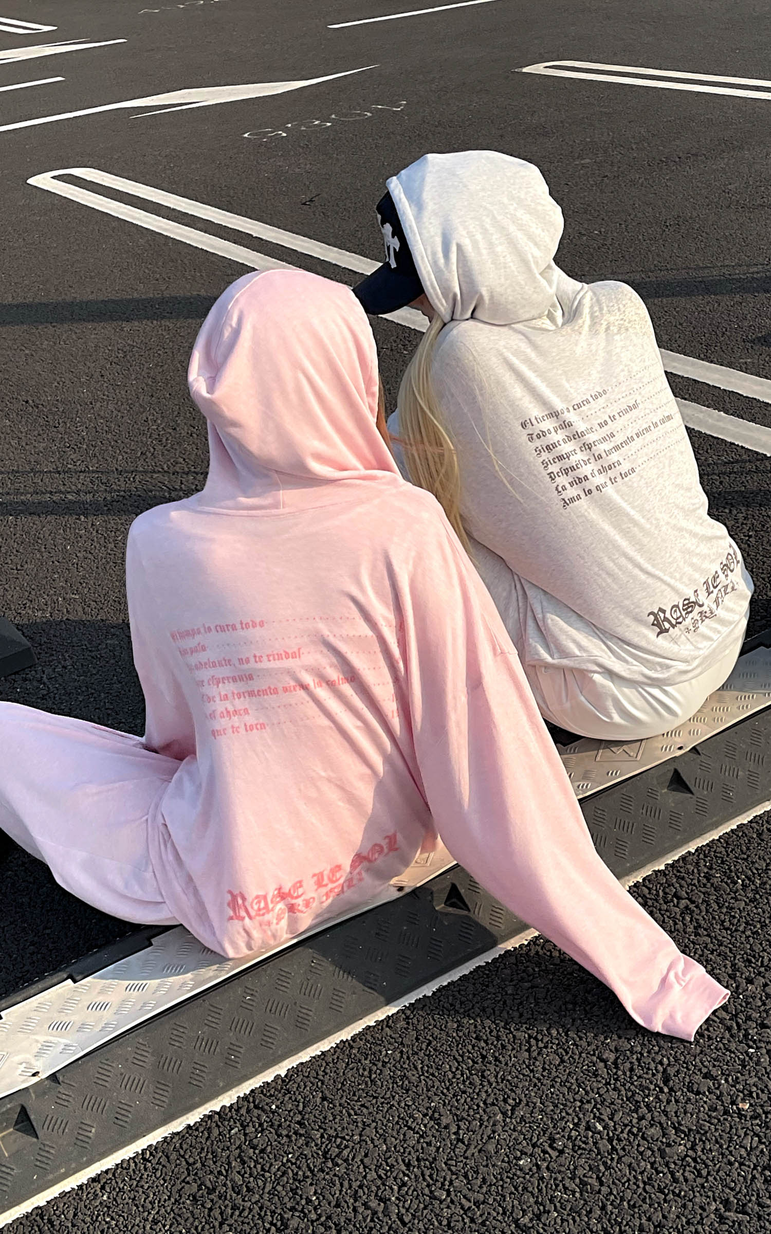 Rase Le Sol Lightweight Hoodie &amp; Wide-Leg Pants Set