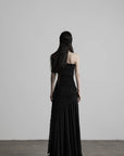 DOINDULGE Off-Shoulder Ruched Maxi Dress