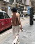 Hydrae Floral Washed Wide Leg Pants