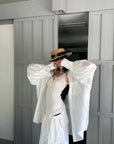 WARDEN EDGE Sheer Lightweight Oversized Shirt