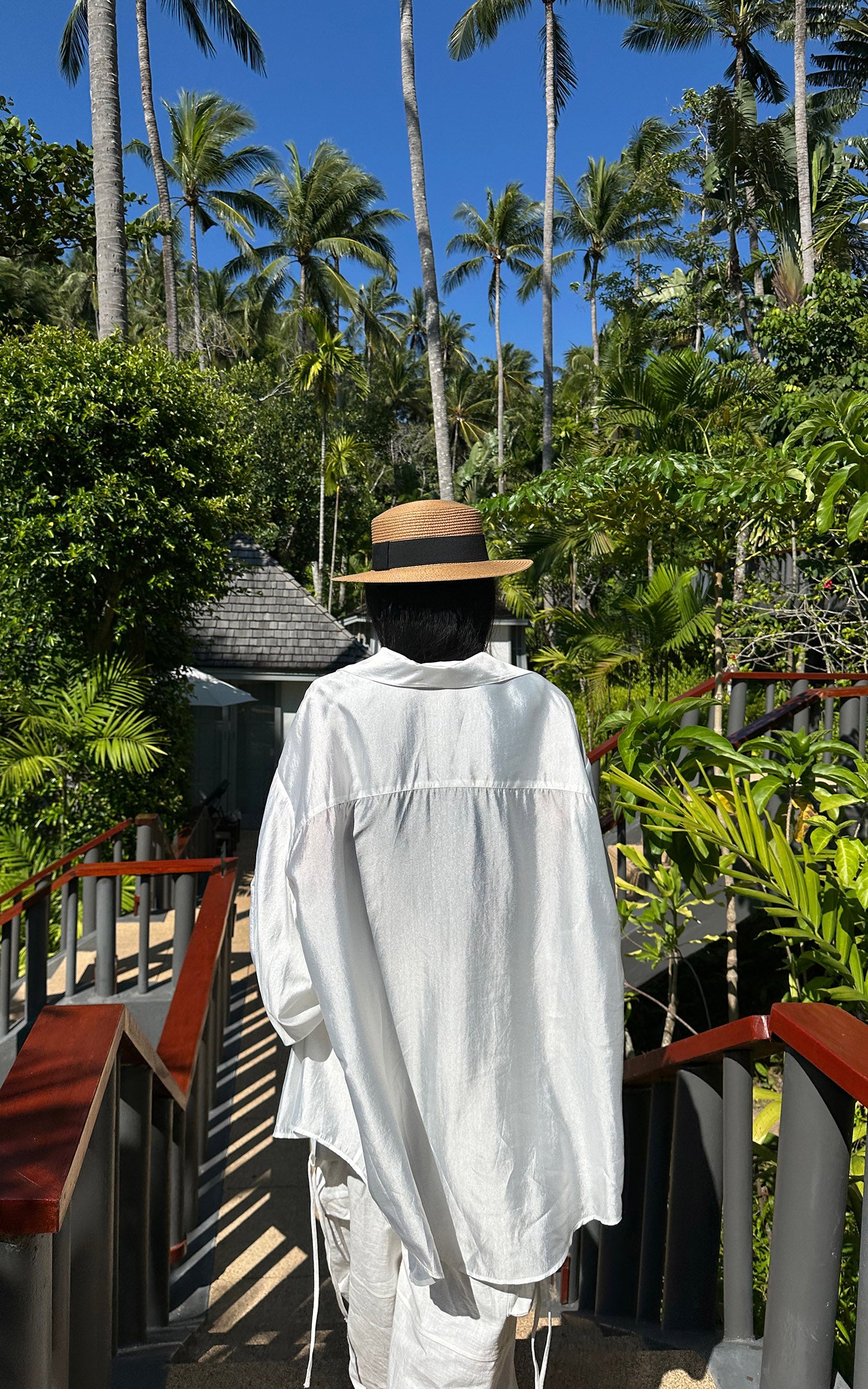 WARDEN EDGE Sheer Lightweight Oversized Shirt