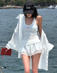 WARDEN EDGE Sheer Lightweight Oversized Shirt