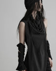 DOINDULGE Asymmetric Drape Scarf Shawl