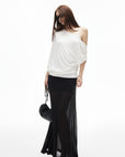 IAMXIAA Sheer Mesh Maxi Skirt