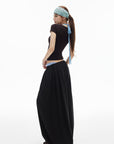 IAMXIAA Balloon Wide-Leg Drawstring Pants