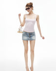 IAMXIAA Second Skin Square Neck Cami Top