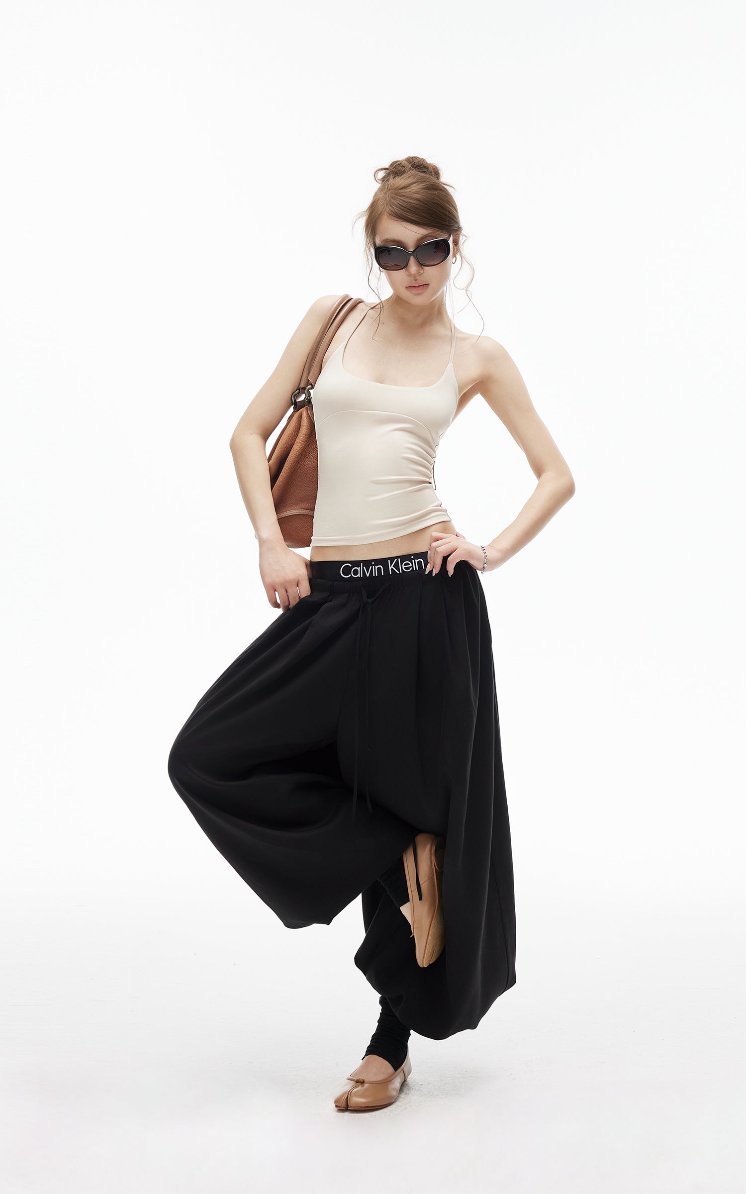 IAMXIAA Cross Back Slim Fit Camisole