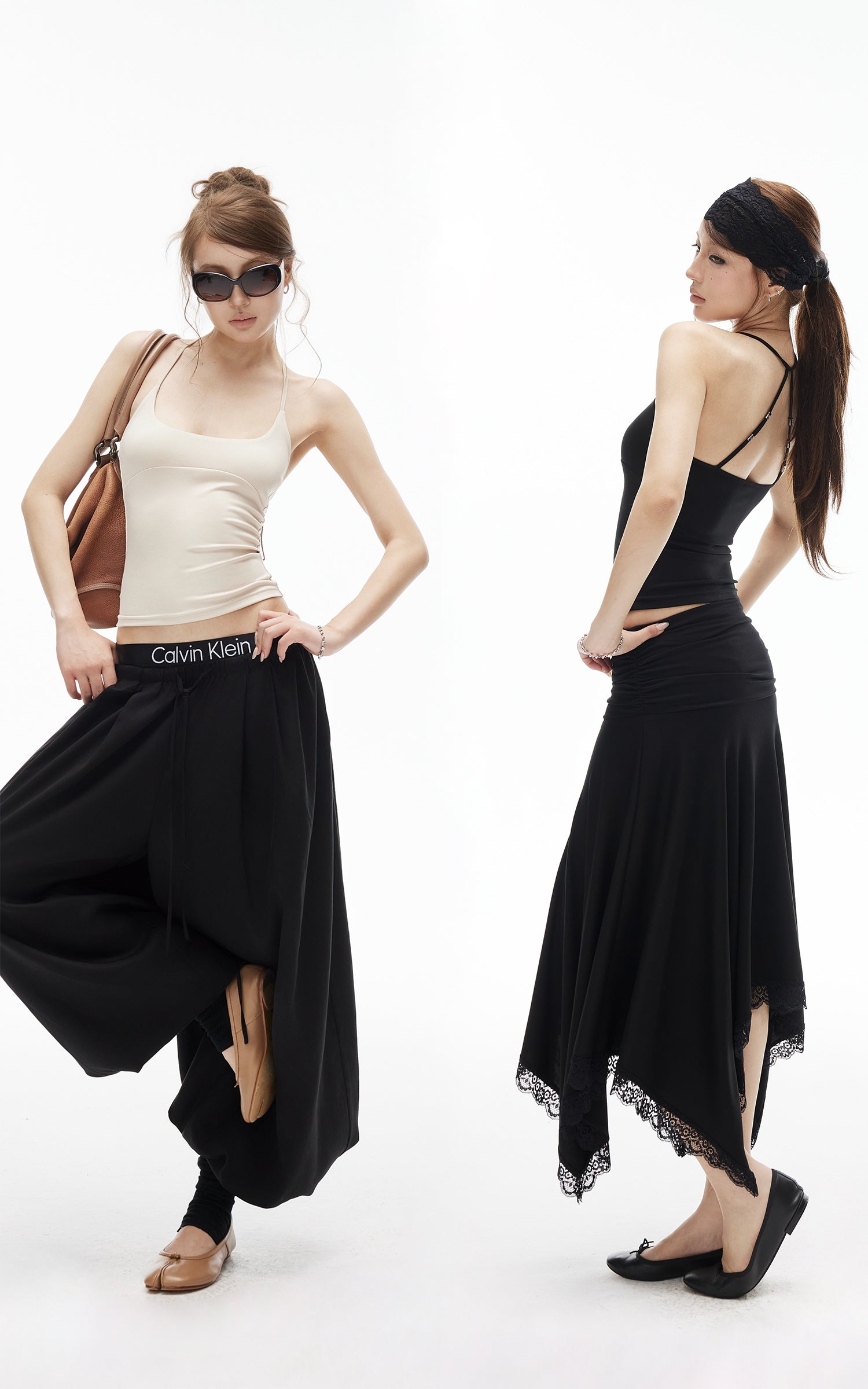 IAMXIAA Cross Back Slim Fit Camisole