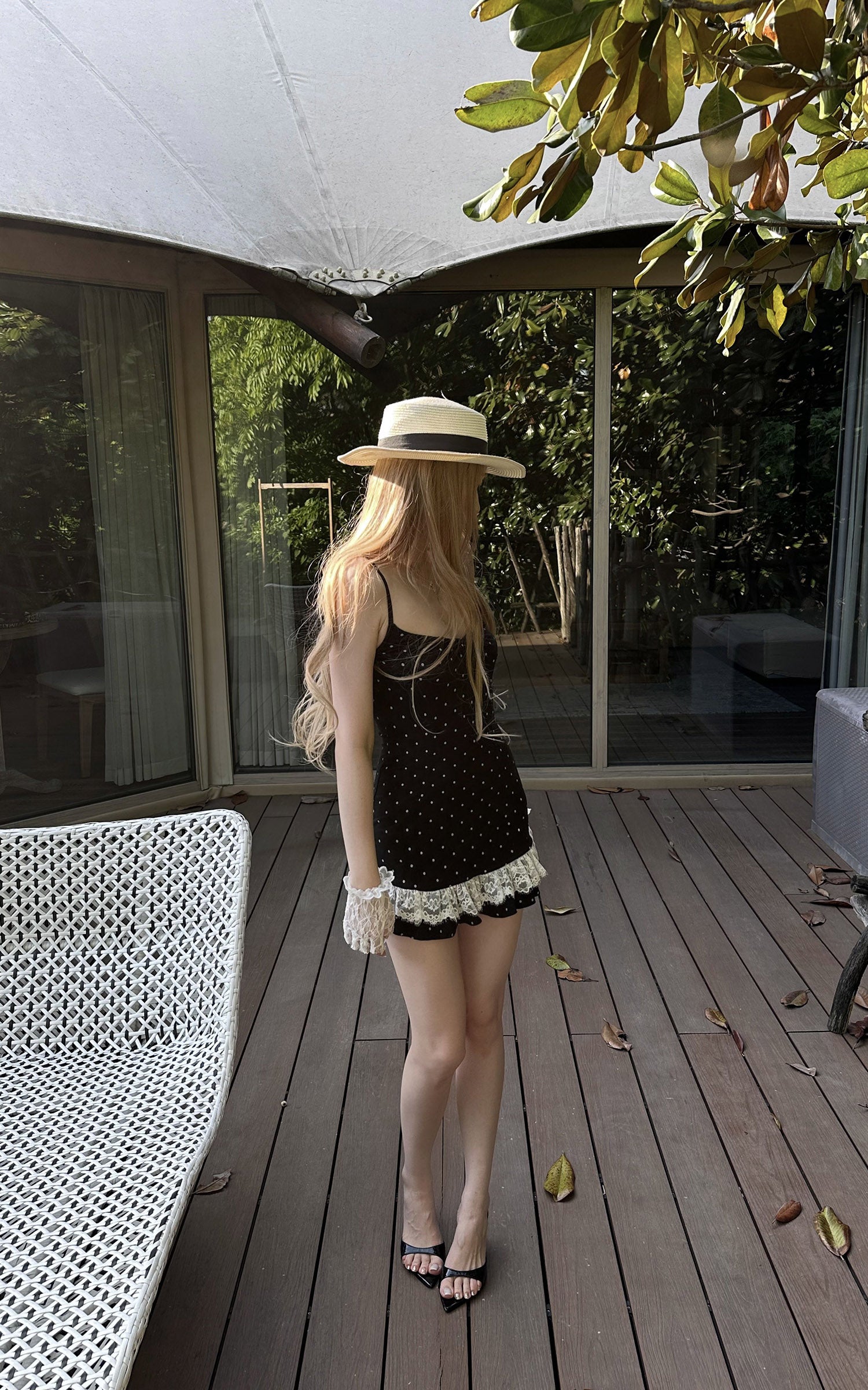 Rase le sol 빈티지 워싱 와이드 핏 진