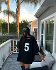 WARDEN EDGE Friday Graphic Oversized T-Shirt