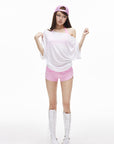 IAMXIAA ローライズラウンジフィットショーツ