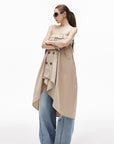 IAMXIAA Convertible Trench Bandeau Top