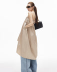 IAMXIAA Convertible Trench Bandeau Top