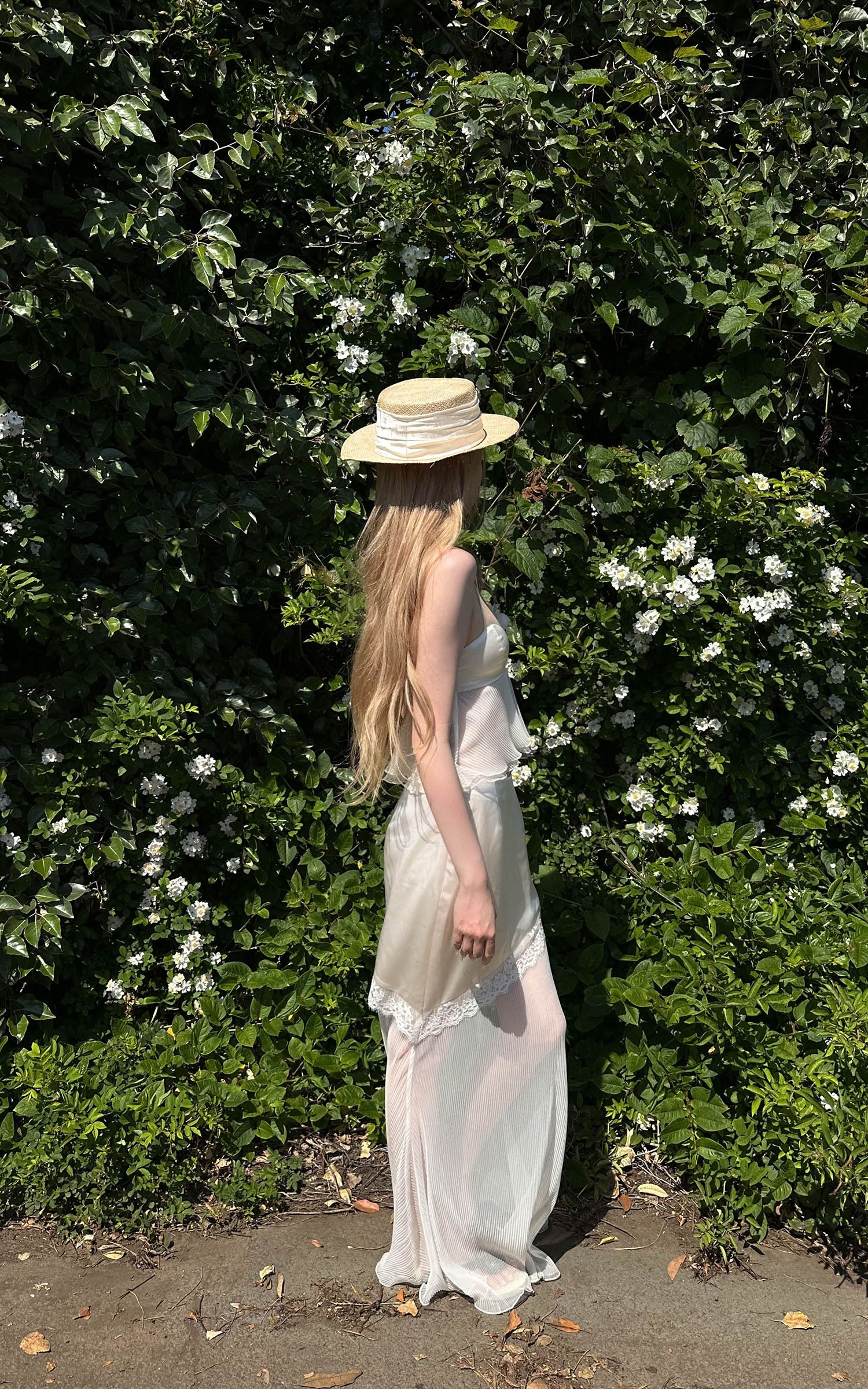 Rase le sol Rose Veil Camisole &amp; Sheer Skirt Set
