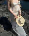 Rase le sol Rose Veil Camisole & Sheer Skirt Set